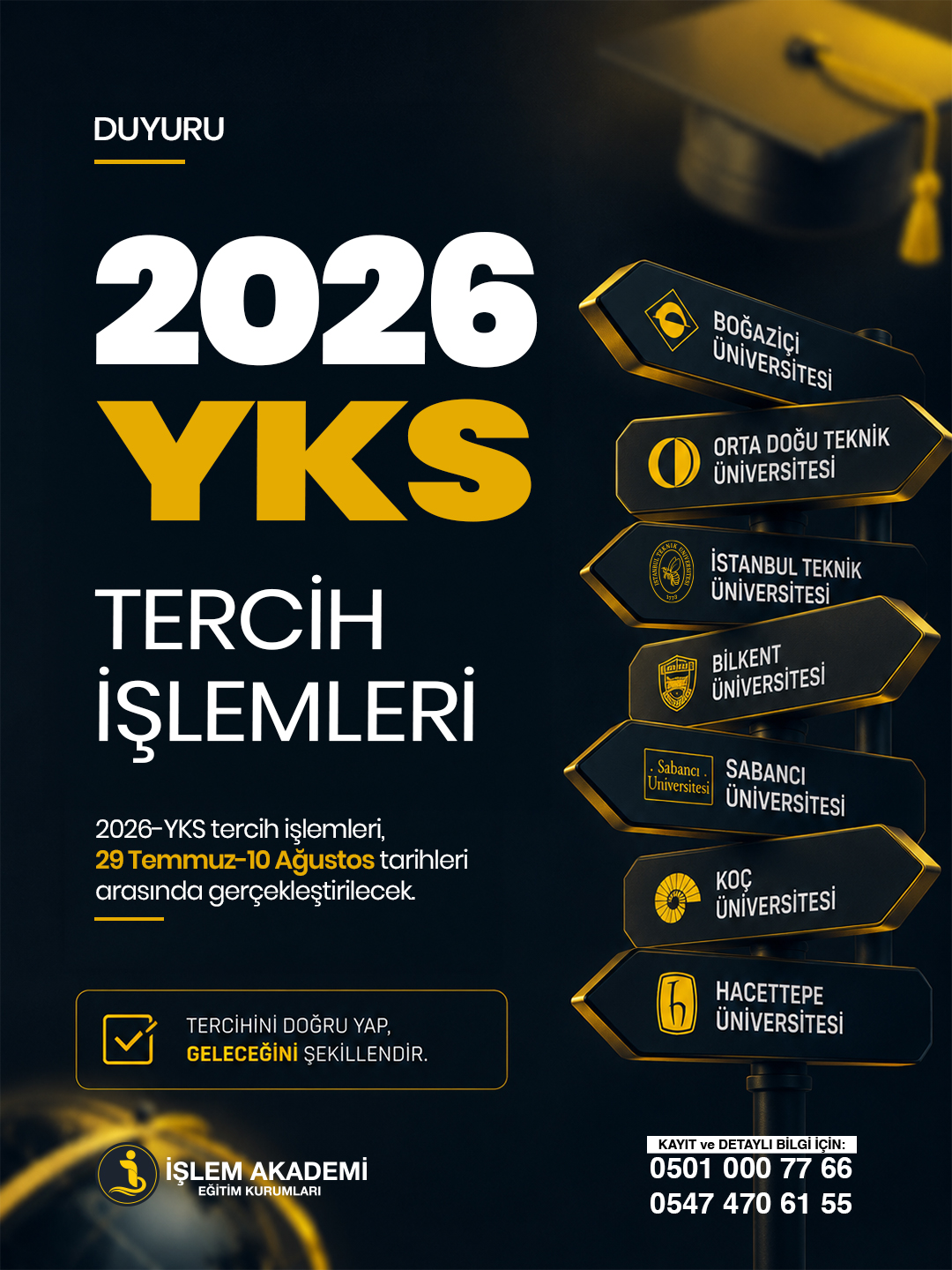 2026 YKS Tercih İşlemleri
