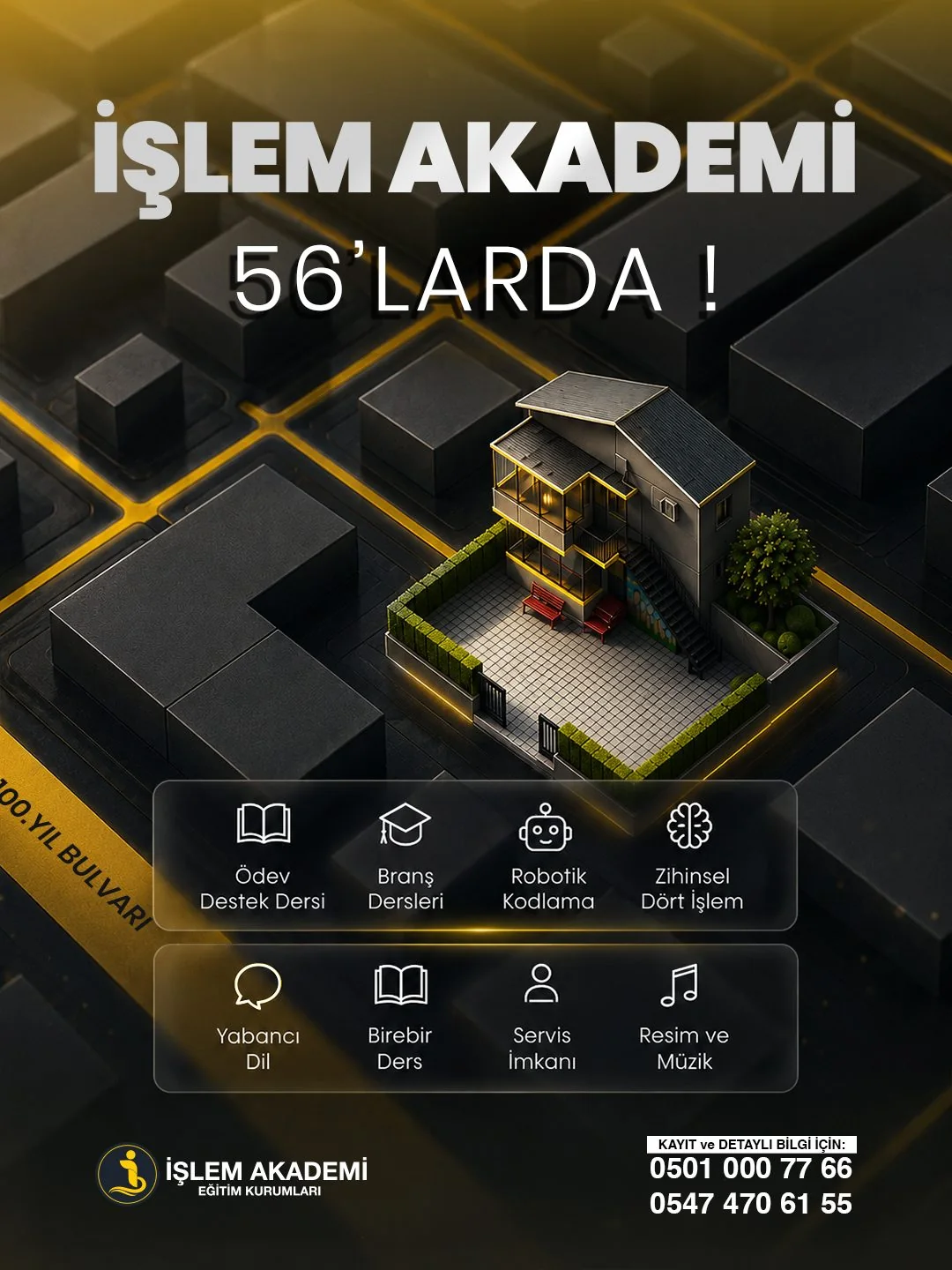 56’larda İşlem Akademi