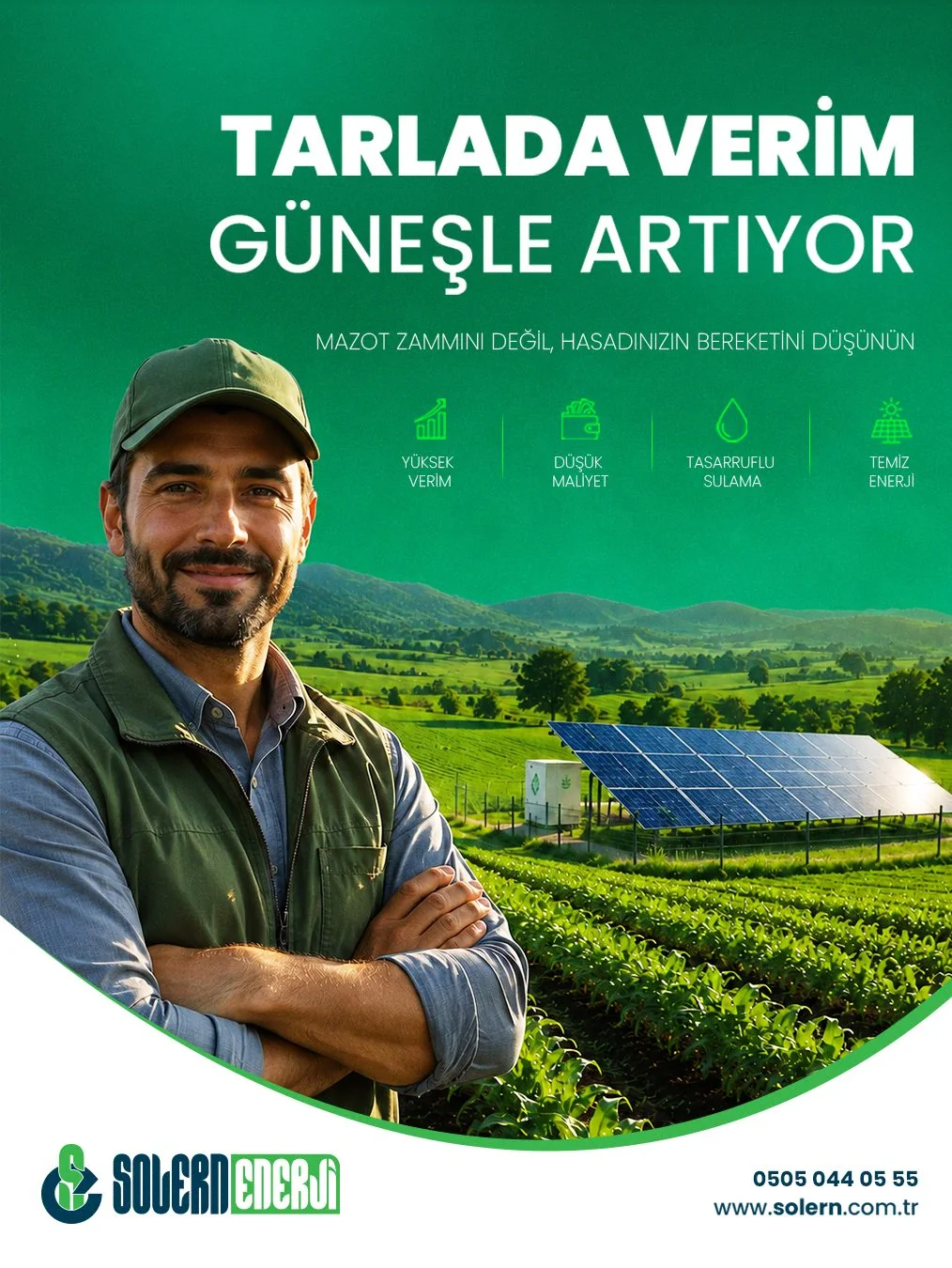 Tarlada Verim Güneşle Artıyor