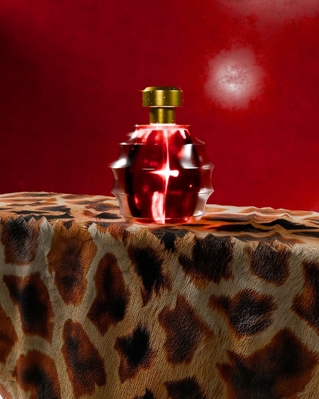 Conceptual Fragrance Object — 3D Visual Study